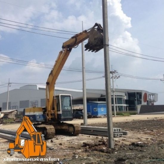 เช่าแบคโฮบูมยาว สมุทรสาคร เช่าแบคโฮบูมยาว สมุทรสาคร