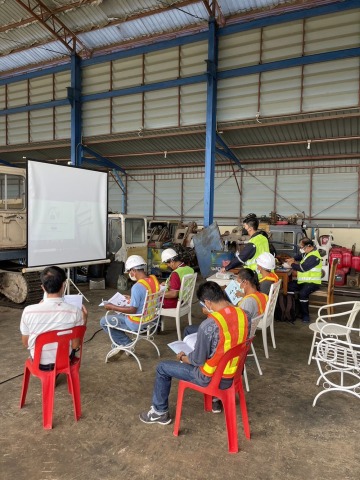 อบรมพนักงานขับรถ